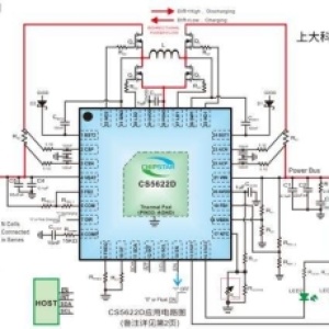 CS5622D:独立I2C，双向、同步升降压1-12节电池充放IC