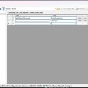 how i can changing the event tone to my custom sound?