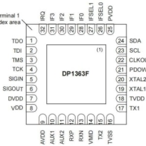 DP1363F一款高度集成的收发器，13.56 兆赫的非接触式芯片
